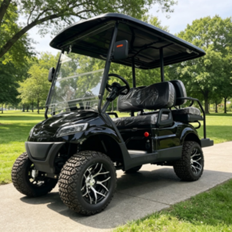 Golf Bag Stand Cart - 골프 카트 2인승 전기 골프 카트