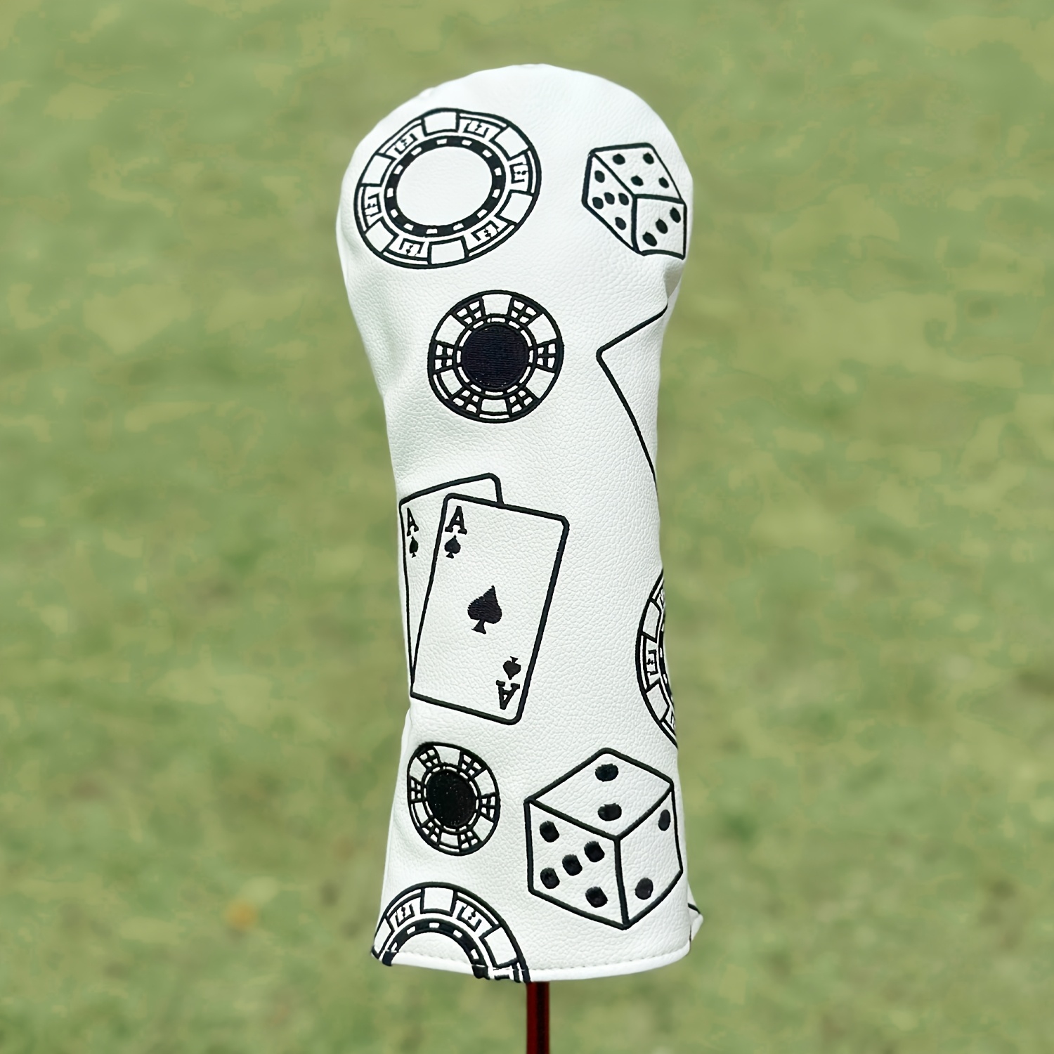 1개/4개 드라이버/페어웨이/하이브리드 헤드커버-포커  - Golf Equipment Nearby 리뷰 및 가격