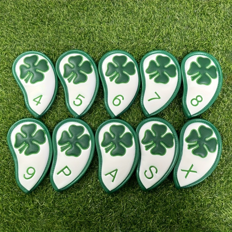 10개 클로버 골프 클럽 헤드 커버 - 내구성이 뛰어난 - Golf Equipment Nearby 리뷰 및 가격