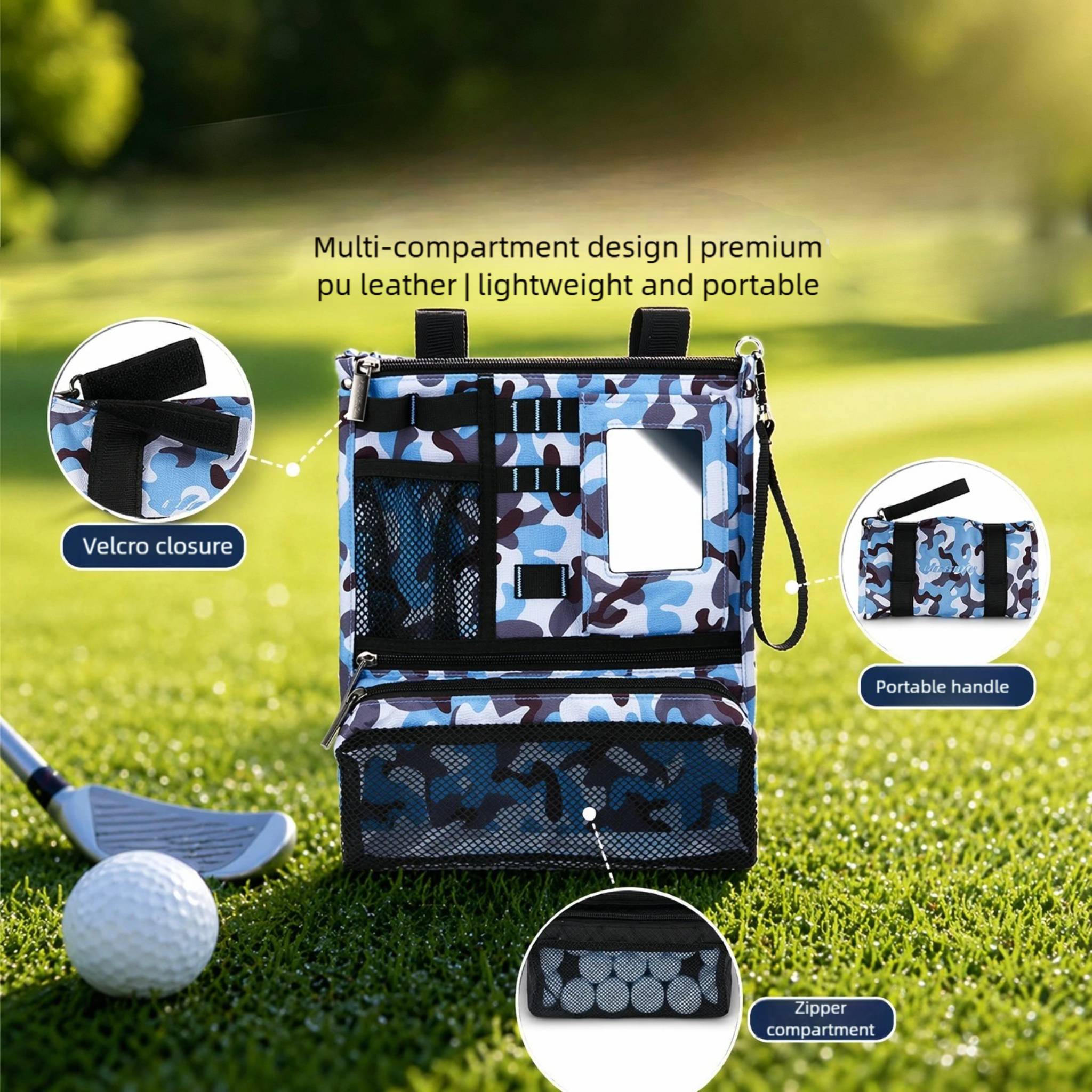 골프 수납 정리함 접이식 파우치 멀티 지퍼 액세서리 가 - Golf Bag Stand Cart 리뷰 및 가격