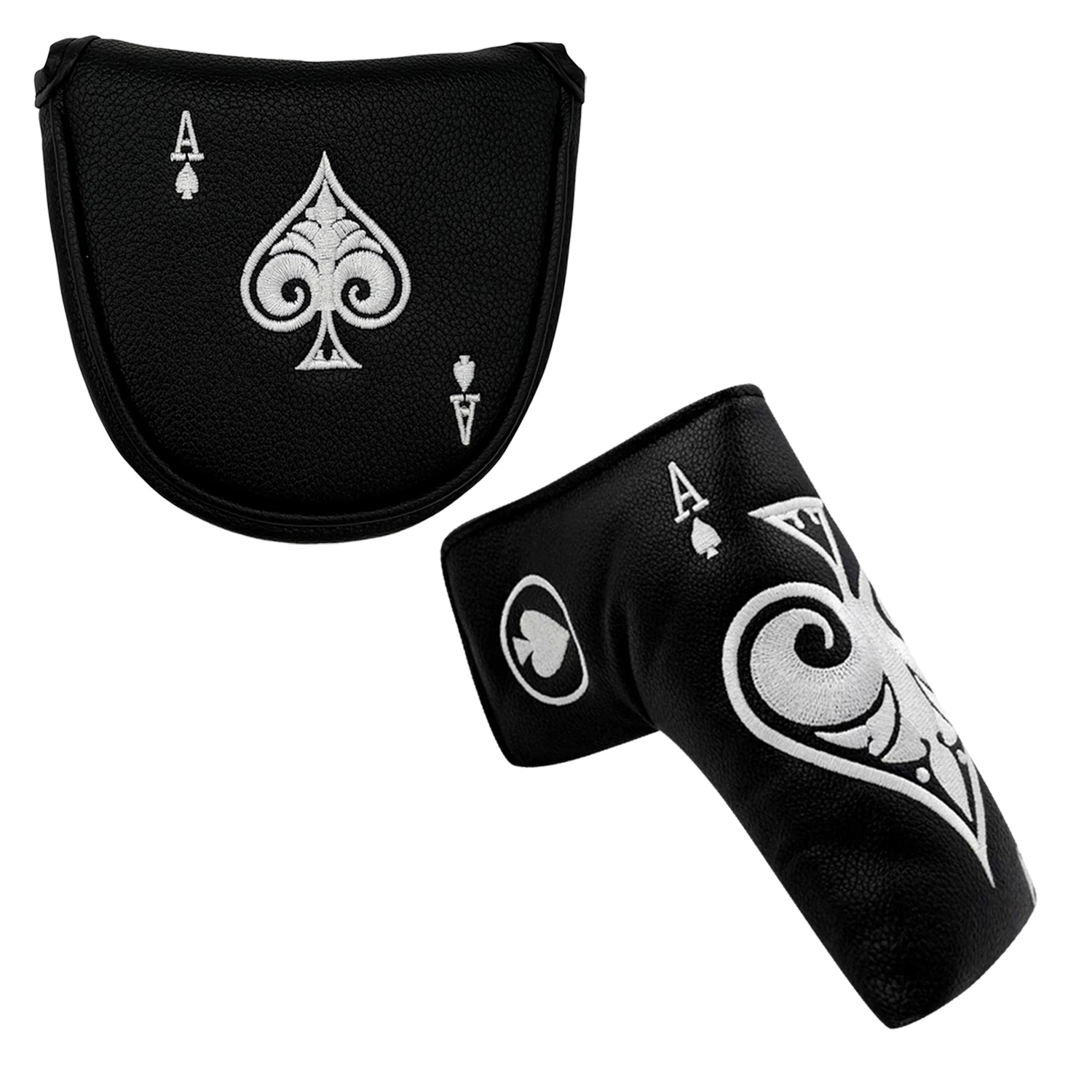 골프 퍼터 커버 헤드 골프 헤드커버 PU 가죽 엘크로  - Golf Equipment Nearby 리뷰 및 가격