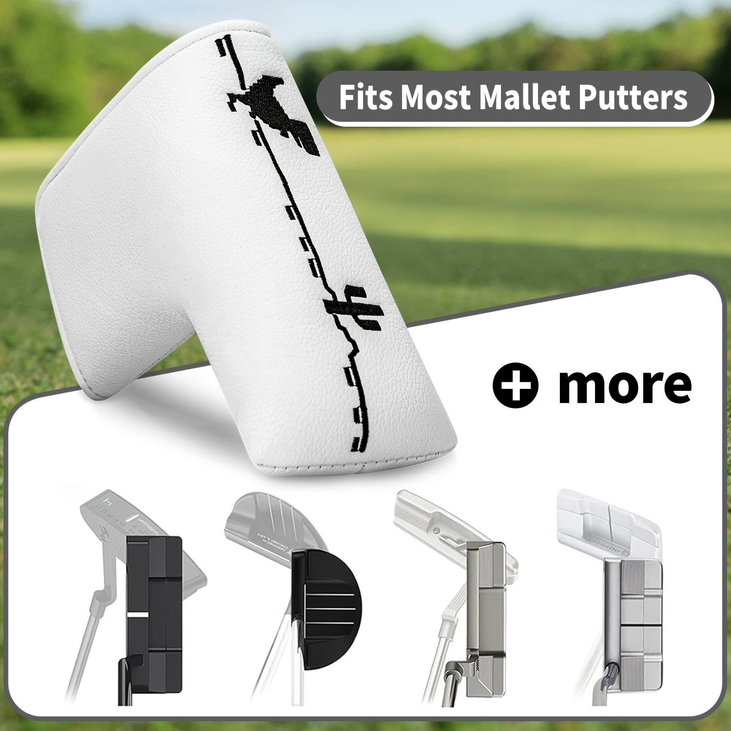 공룡 & 크로스본스 골프 퍼터 커버 - 블레이드 헤드, - Golf Equipment Nearby 리뷰 및 가격