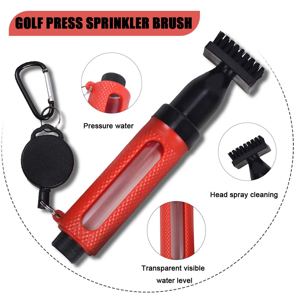 골프 클럽 청소 브러시(후크 포함) 휴대용 압력 물 분 - Golf Equipment To Improve Your Game 리뷰 및 가격