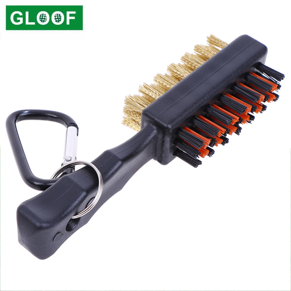 1pcs 골프 클럽 브러시 그루브 클리너 양면 도구 철 - Golf Equipment To Improve Your Game 리뷰 및 가격