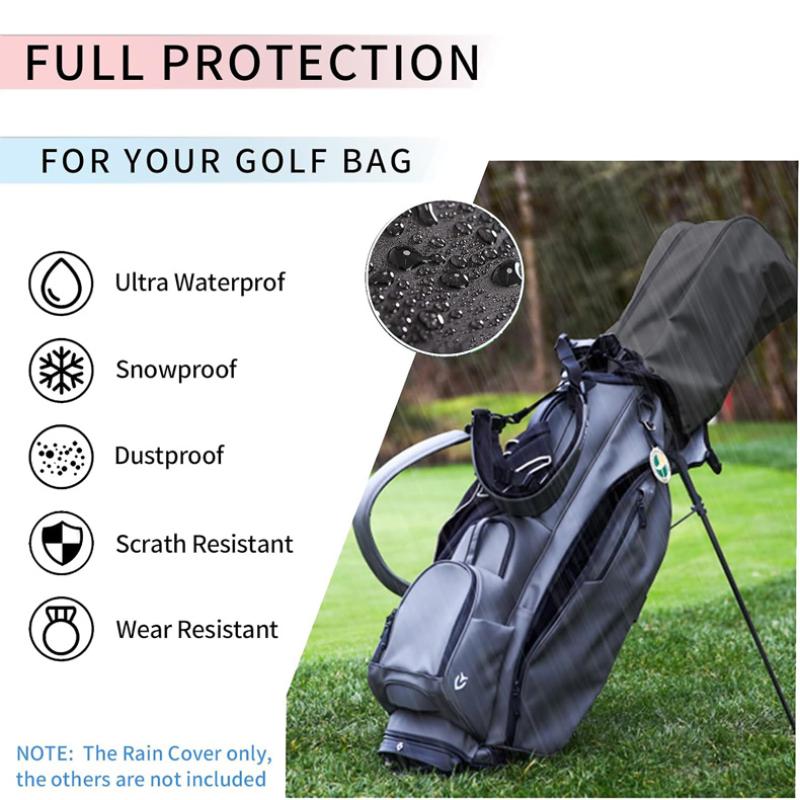 골프 가방 레인 커버 방진 레인 후드 클럽 보호기 휴대 - Golf Bag Stand Cart 리뷰 및 가격