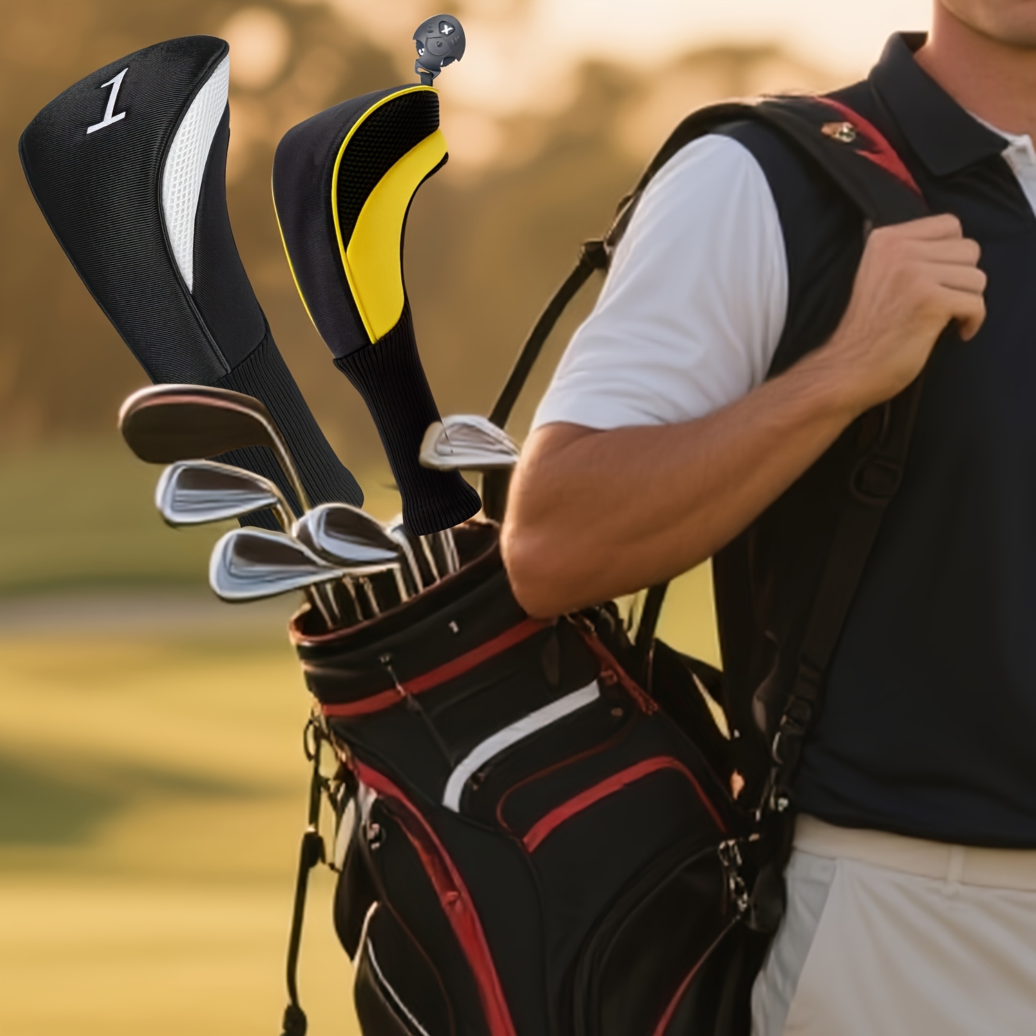 5개입 골프 클럽 헤드 커버, 부드러운 안감 보호, 통 - Golf Equipment Nearby 리뷰 및 가격