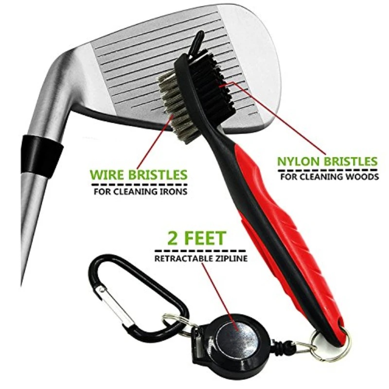 1-4개 골프 그루브 청소 브러시 골프 클럽 브러시 양 - Golf Equipment To Improve Your Game 리뷰 및 가격